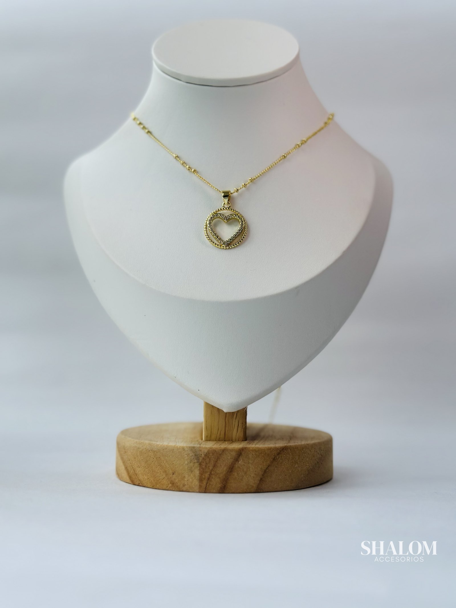 Cadena de corazón (c22)