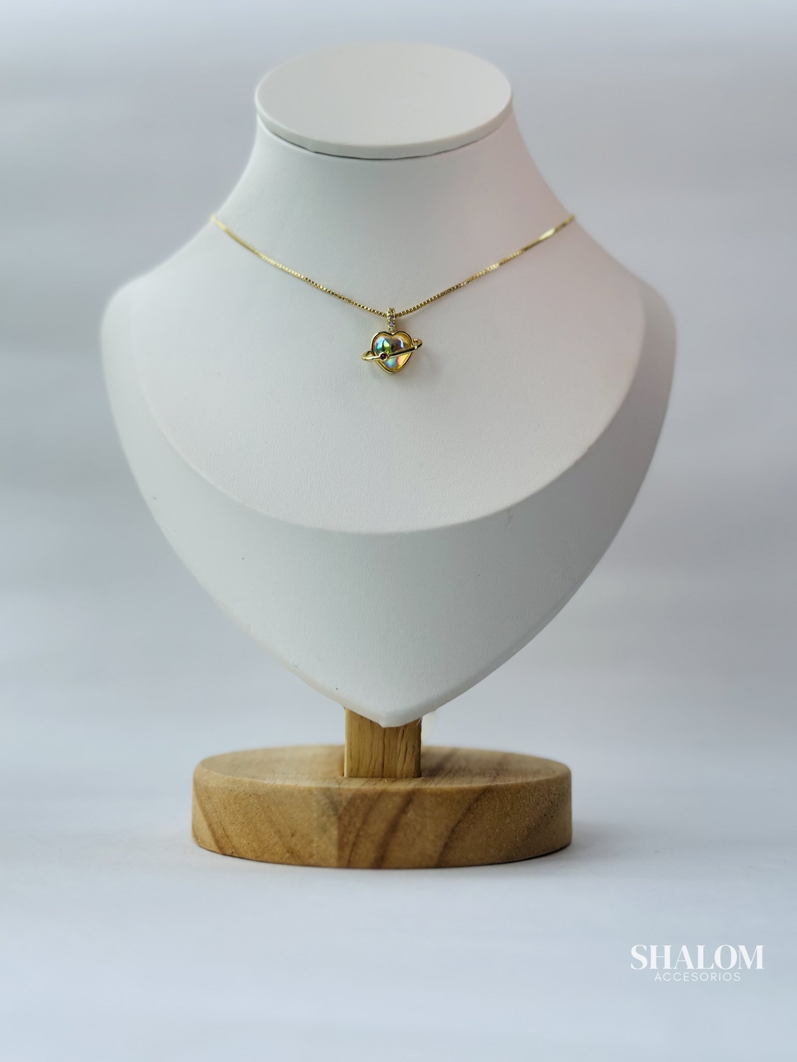 Cadena de corazón (c24)