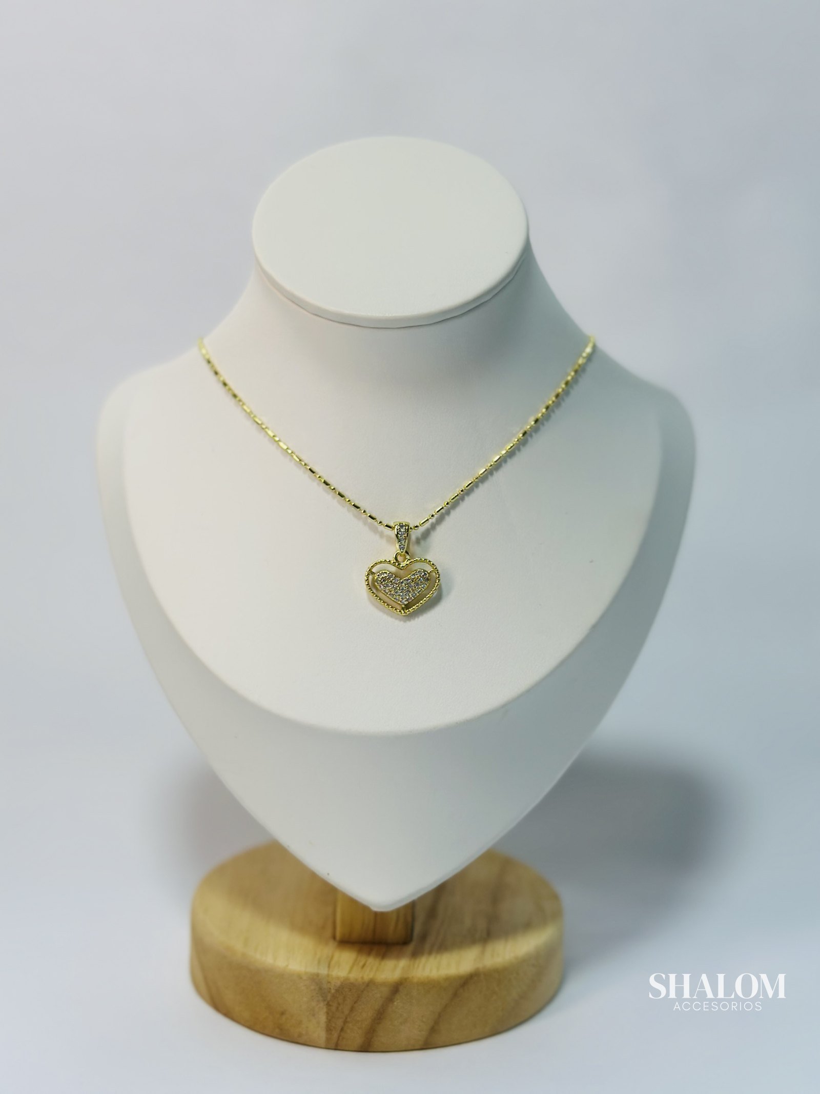 Cadena de corazón (C34)