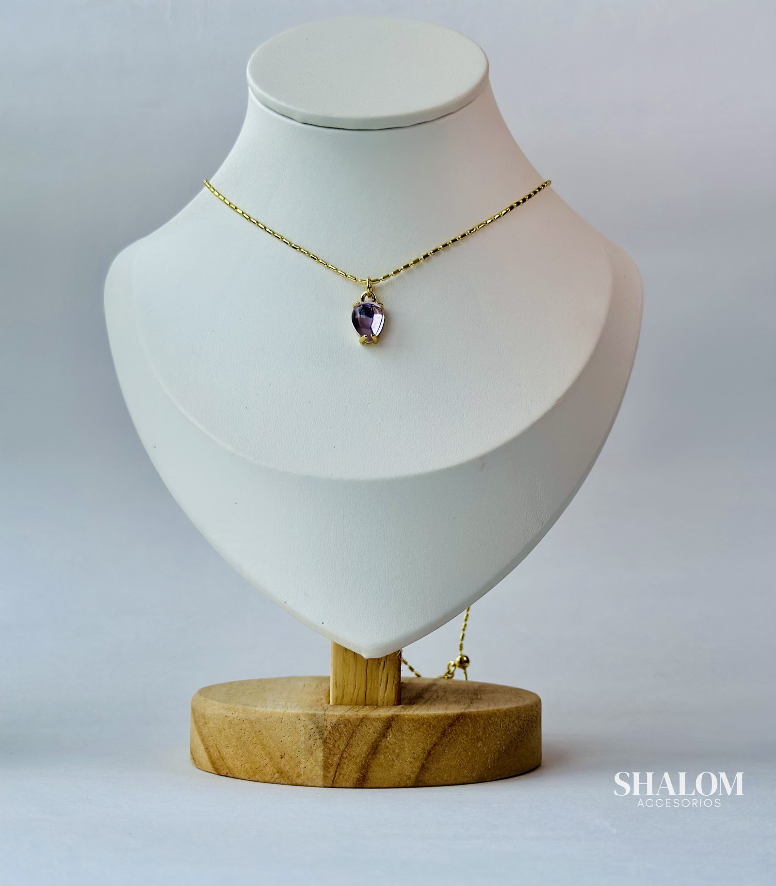 Cadena piedras de color (s3)