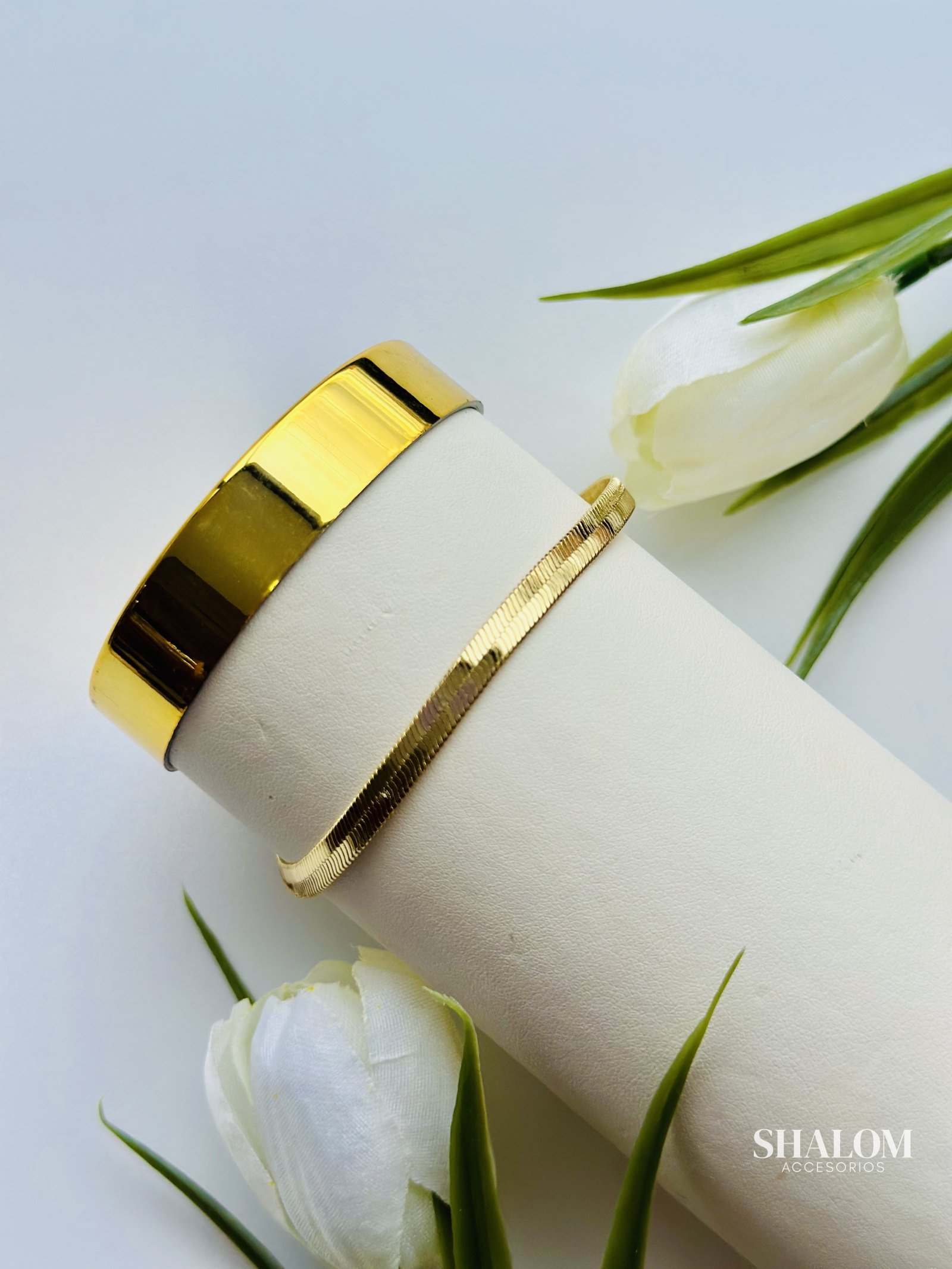 Pulsera tejido Piel de Serpiente