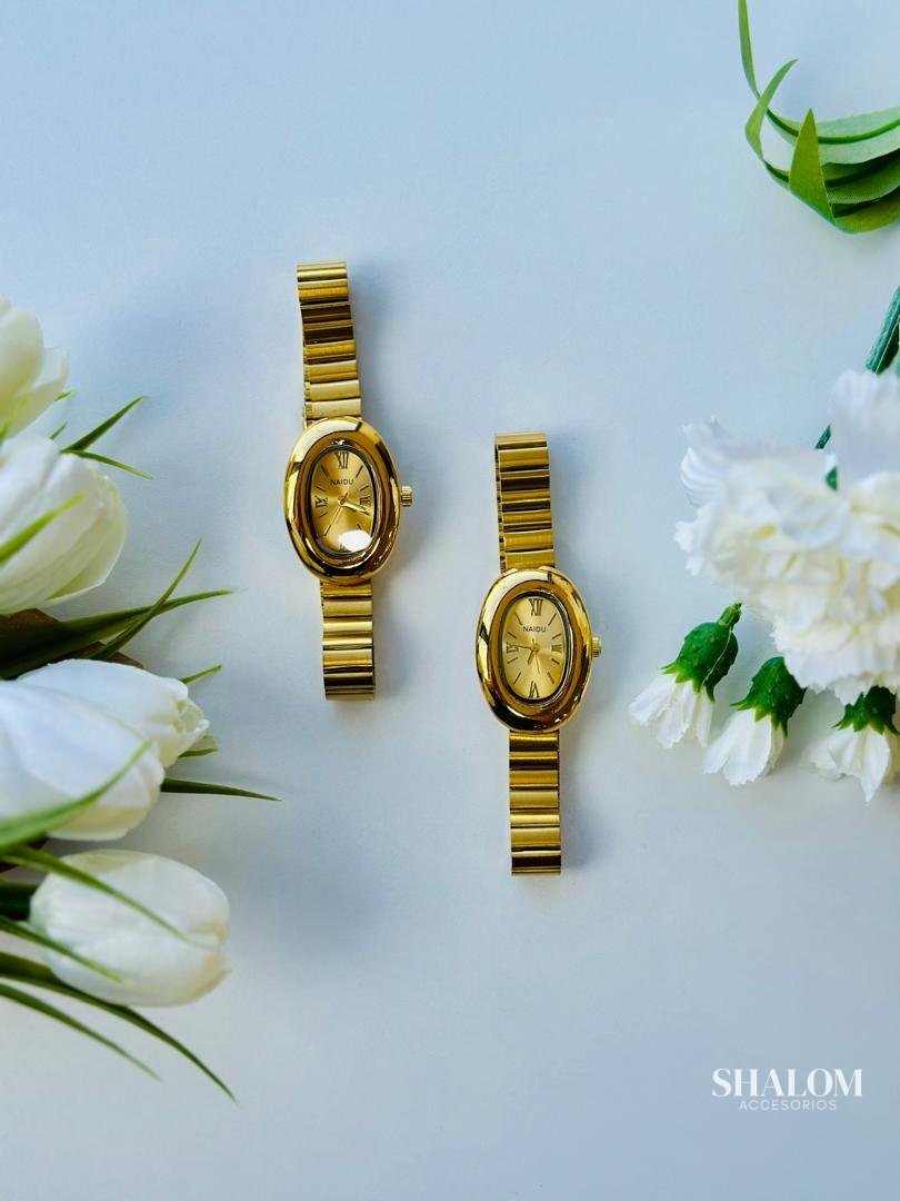 Reloj Vintage Dorado
